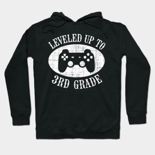 Leveled Up To 3rd Grade Gamer Back To School Hoodie